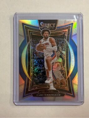 Panini Cade Cunningham Pistons Card - Blue, Red, Gold